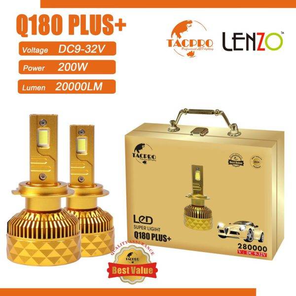 هدلایت برند تکپرو Tacpro مدل Q180