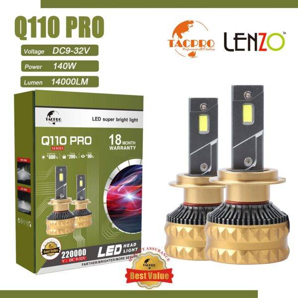هدلایت برند تکپرو Tacpro مدل Q110 (بسته دو عددی)