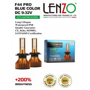هدلایت F44 لنزو با نور یخی ایس